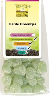 Boerjan Harde Groentjes 150GR 