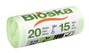 Bioska Afvalzakken 20 liter 15ST 