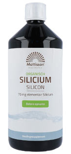 Mattisson HealthStyle Organisch Silicium Vloeistof 1000ML 