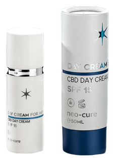 Neo Cure CBD Dagcrème For Men SPF15 50ML 