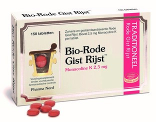 Pharma Nord Bio-Rode Gist Rijst Tabletten 150TB 