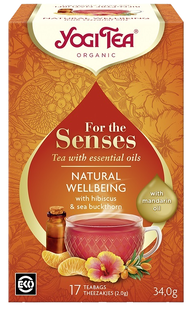 Yogi Tea Natural Welbeing Mandarijn & Hibiscus 17ST 