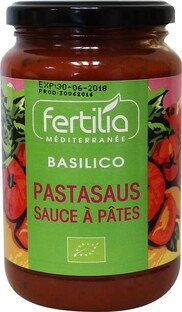 Fertilia Pastasaus Basilico Biologisch 350GR 