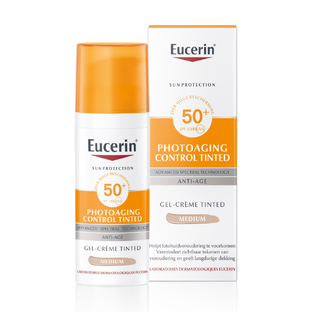 Eucerin Sun Photoaging Control Tinted Gel-Creme Medium SPF 50+ 50ML 