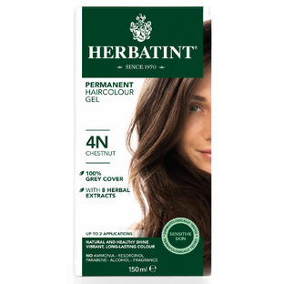 Herbatint Haarverf Gel - 4N Kastanje 150ML 