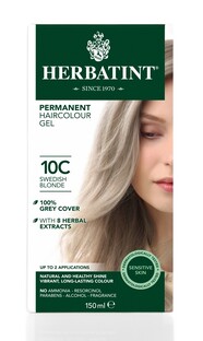 Herbatint Permanente Haarkleur Gel - 10C Zweeds Blond 150ML 