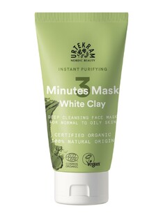 Urtekram Instant Purifying 3 Minutes Mask - White Clay 75ML 