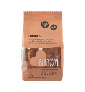 BioToday Koekjes met Stukjes Chocolade 150GR 