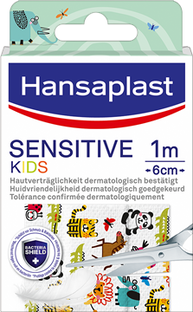 Hansaplast Pleisters Sensitive Kids 1m x 6cm 1ST 