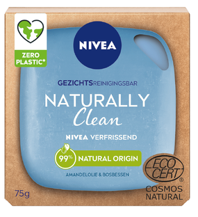 Nivea Naturally Clean Verfrissende Reinigingsbar 75GR 