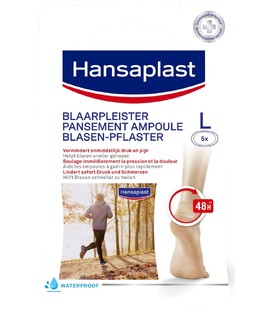 Hansaplast FootExpert Blaarpleister Groot 1ST 