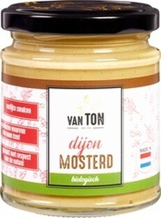 van TON Dijon Mosterd Biologisch 180GR 