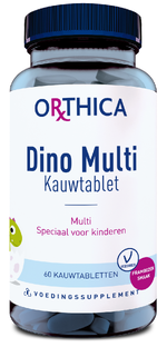 Orthica Dino Multivitaminen Kauwtabletten 60KTB 