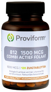 Proviform Vitamine B12 1500 mcg Zuigtabletten 120ZTB 