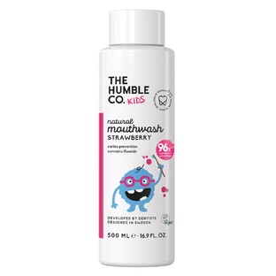 Humble Brush Natural Mouthwash Strawberry Kids 500ML 