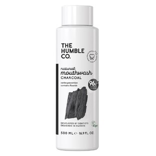 Humble Brush Natural Mouthwash Charcoal 500ML 