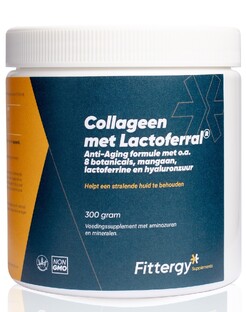 Fittergy Collageen met Lactoferral Poeder 300GR 