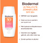 Biodermal Ultralichte Zonnefluïde - Zonnebrand met SPF50+ - Zonnebrand gezicht 40ML 42859