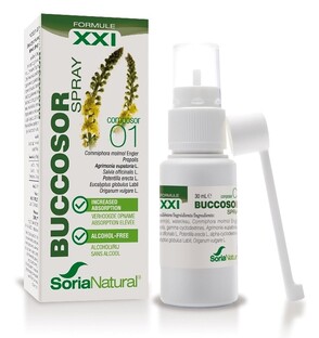 Soria Natural Buccosor Keel & Mondspray 30ML 