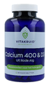 Vitakruid Calcium 400 & D3 uit Rode Alg Kauwtabletten 90KTB