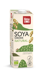 Lima Sojadrink Natural Biologisch 1LT 